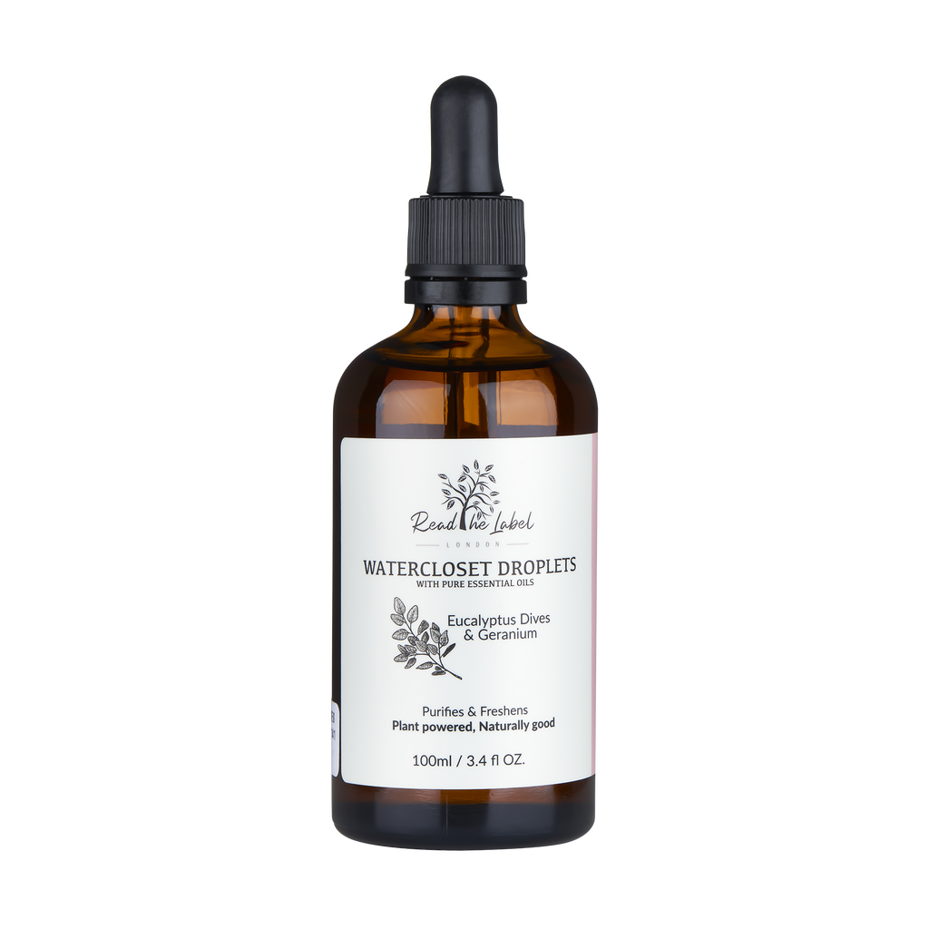 Natural Toilet Drops – Eucalyptus & Geranium - 100ML