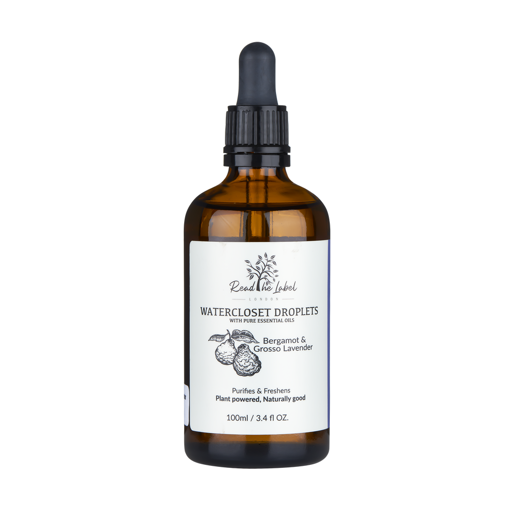 Natural Toilet Drops – Bergamot & Grosso Lavender - 100ML