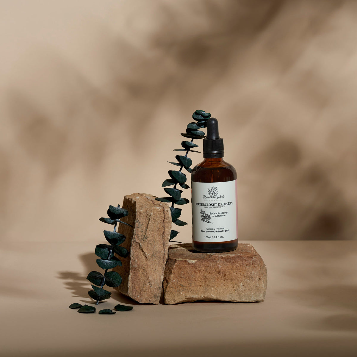 Natural Toilet Drops – Eucalyptus & Geranium - 100ML