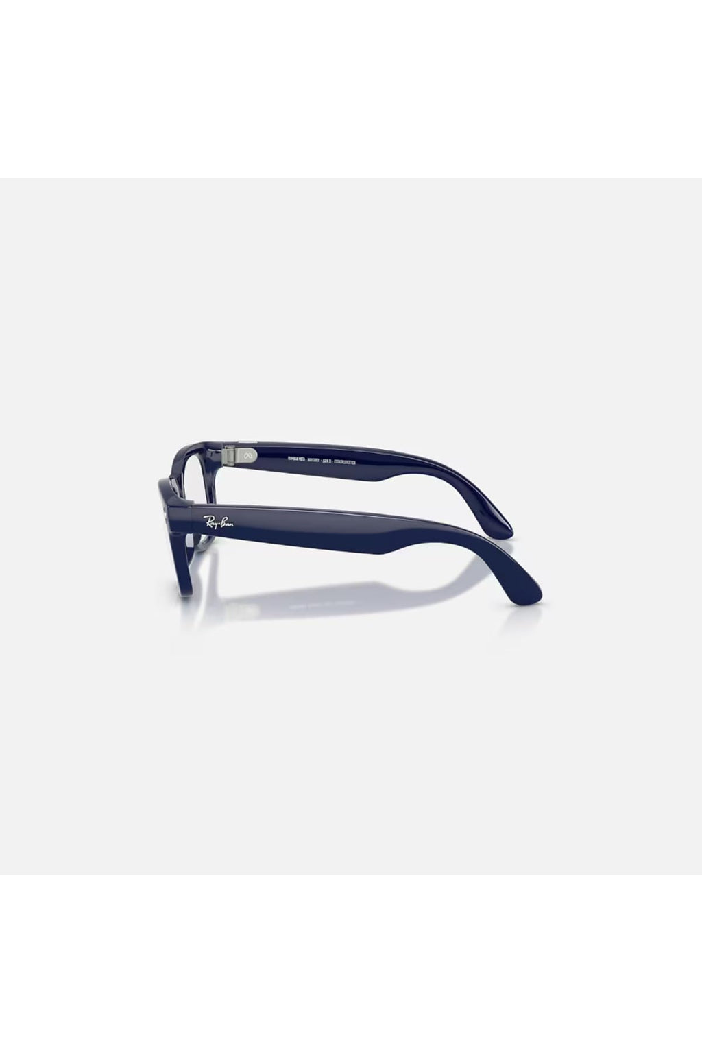 Meta Ray-Ban (Gen 2) Wayfarer Smart AI Glasses, Matte Black, Clear Lenses