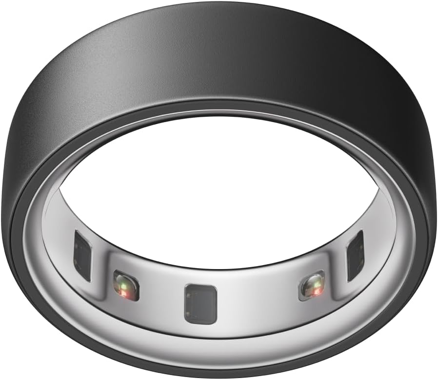 OURA Ring 4 Smart Ring - Ceramic Petal - Size 11