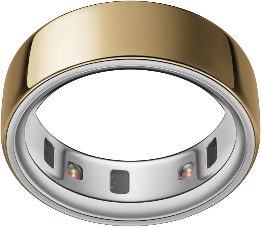 OURA Ring 4 Smart Ring - Ceramic Petal - Size 11