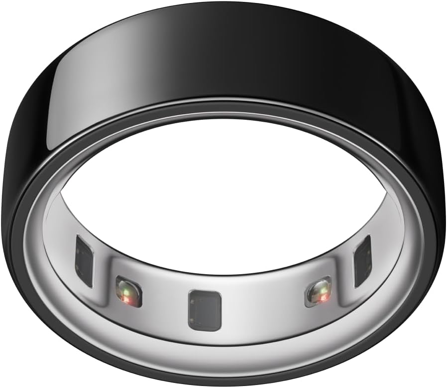 OURA Ring 4 Smart Ring - Ceramic Petal - Size 11