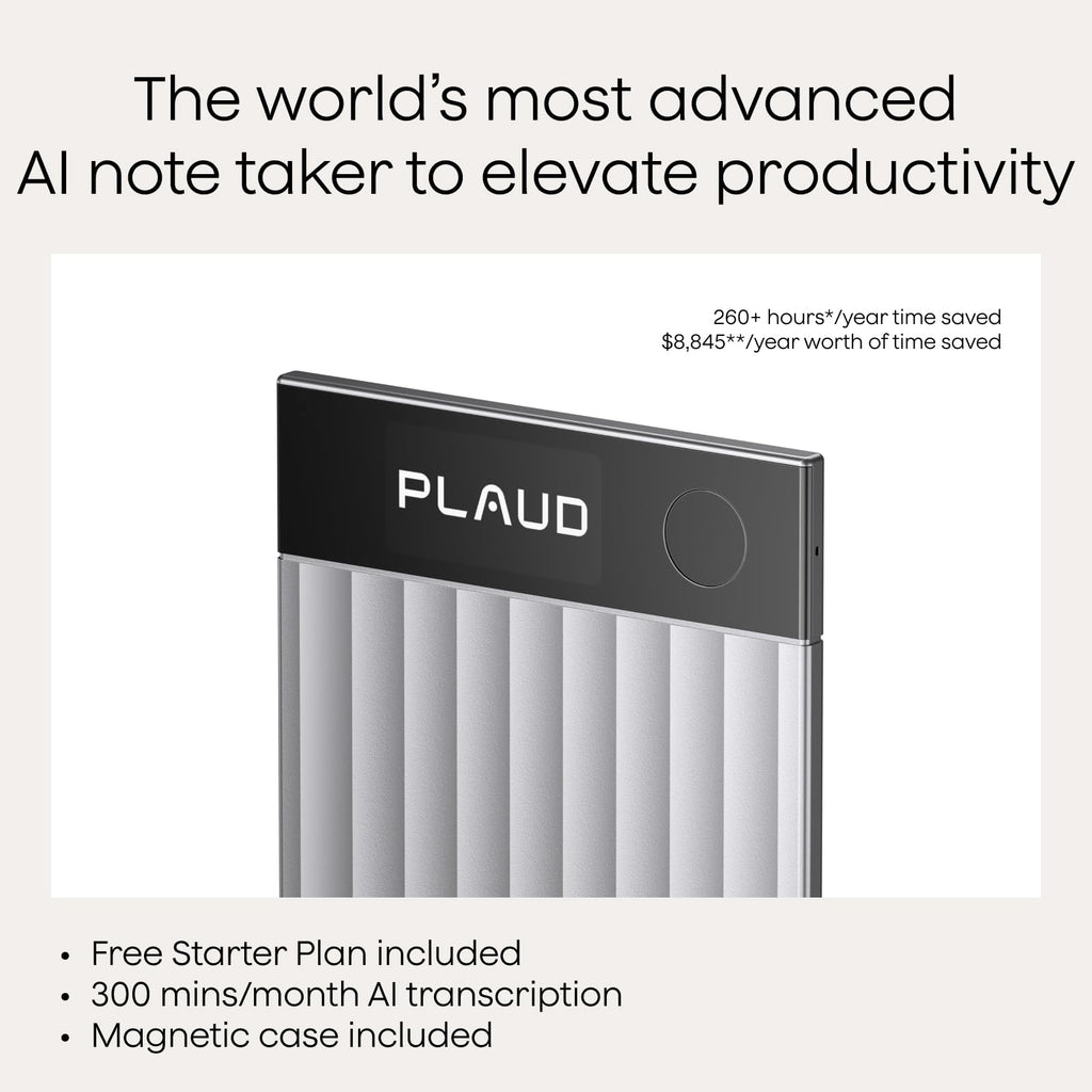 Plaud Note Pro AI Voice Recorder Transcribe & Summarize for Meetings Calls