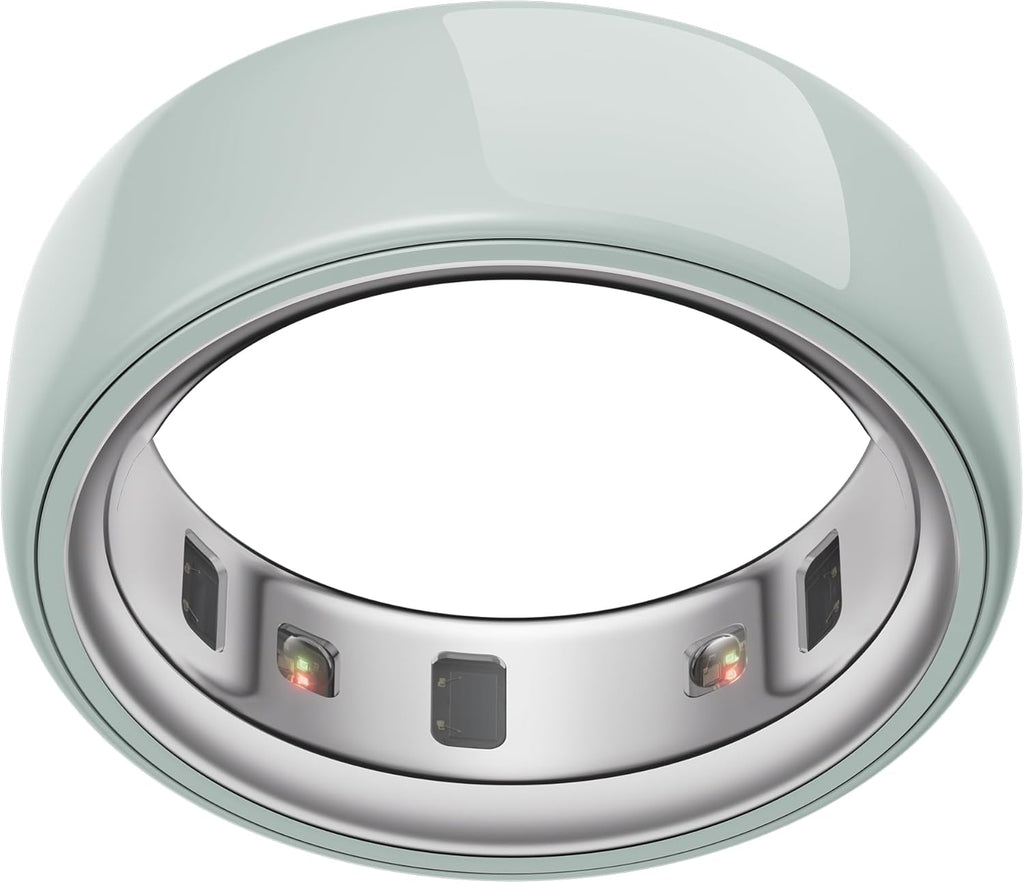 OURA Ring 4 Smart Ring - Ceramic Petal - Size 11
