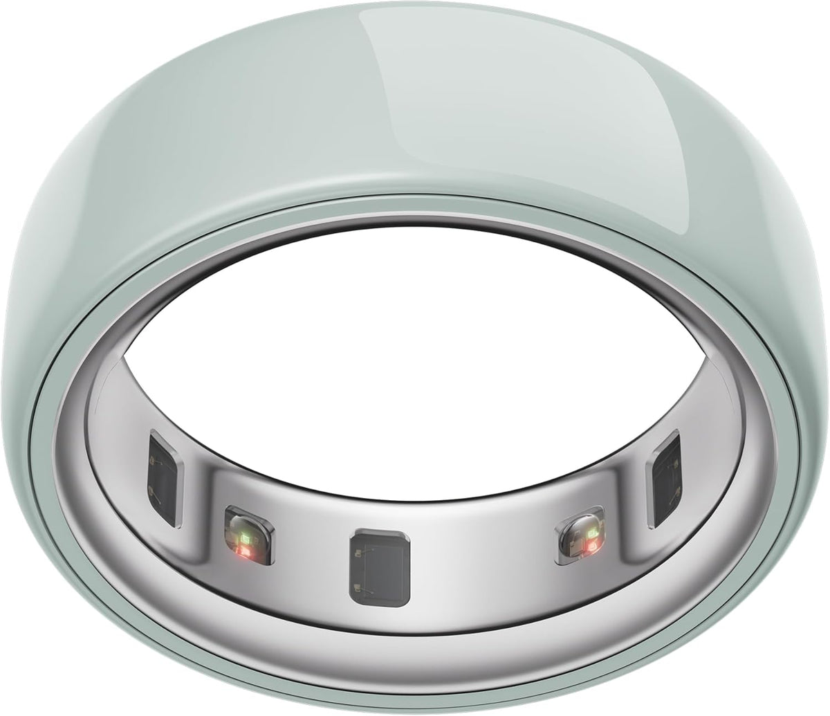 OURA Ring 4 Smart Ring - Ceramic Petal - Size 11