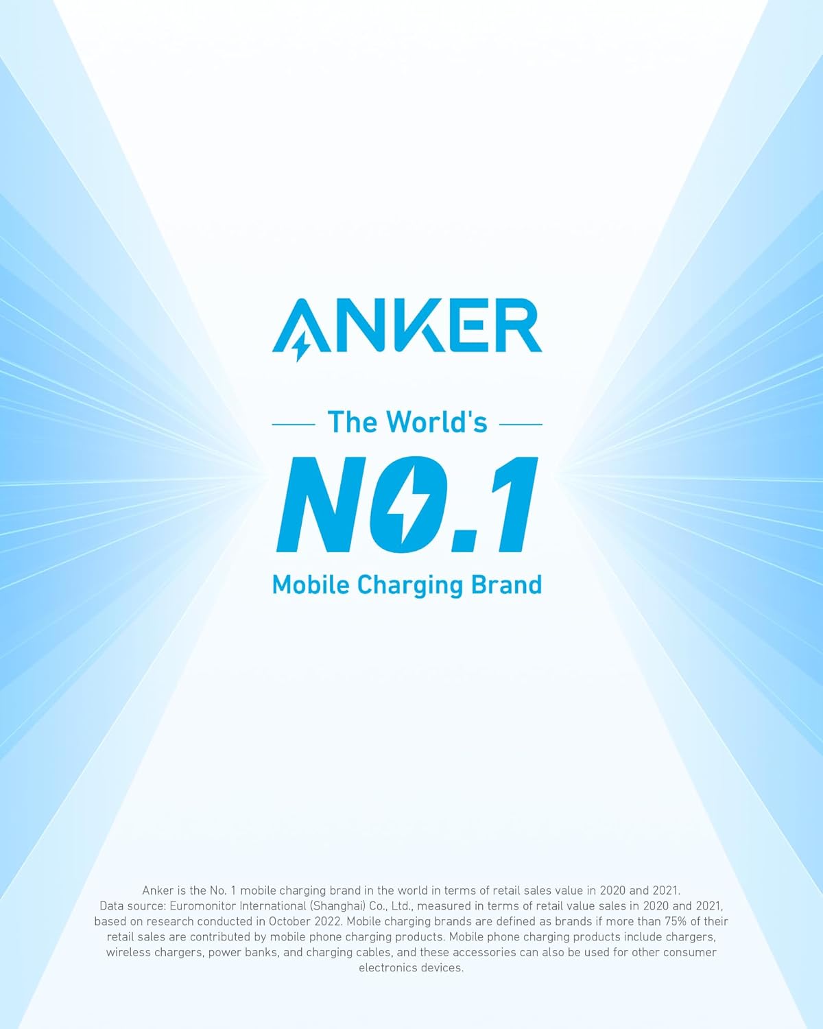 Anker Power Strip with 2100J Surge Protector, Outlet Extender, 20W, 12 AC