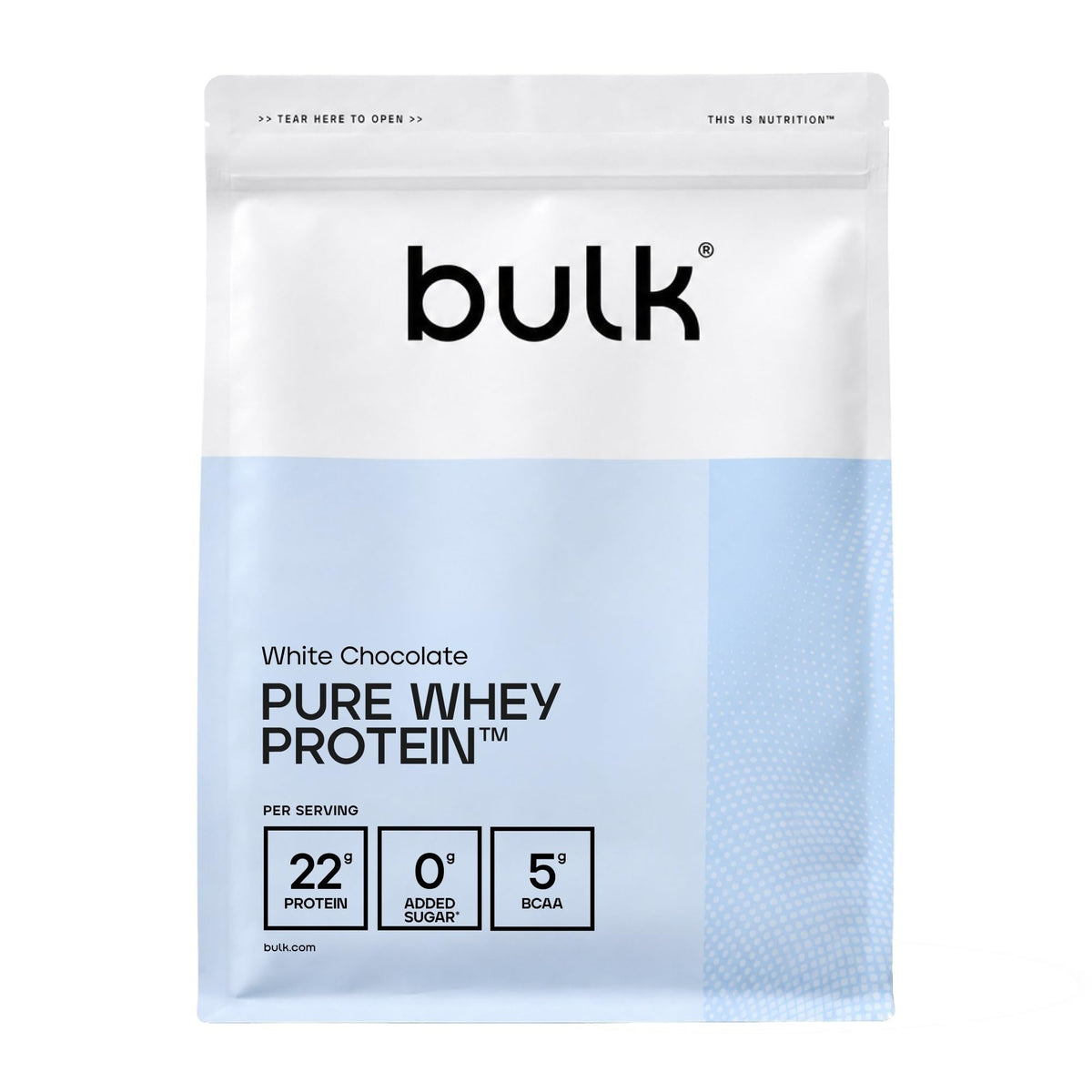 Bulk Pure Whey Protein Powder, Unflavoured, 1kg