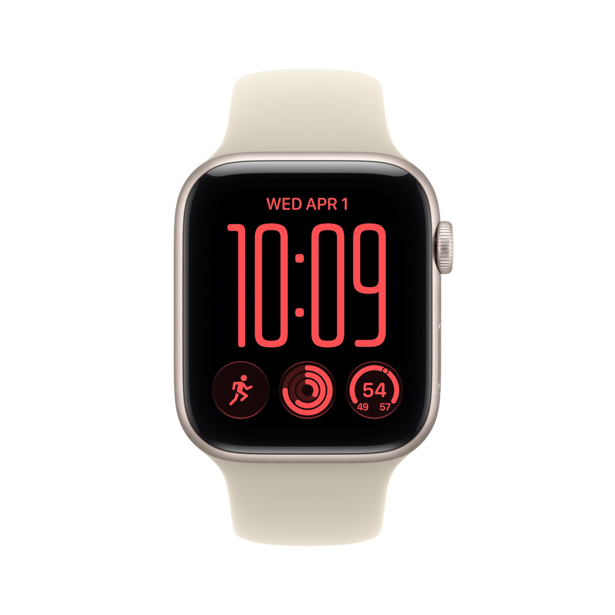 Apple Watch SE 3 [GPS 40mm] Smartwatch with Starlight Aluminum Case with Starlight Sport Band - S/M. Fitness and Sleep Trackers, Heart Rate Monitor, Always-On Display, Water Resistant