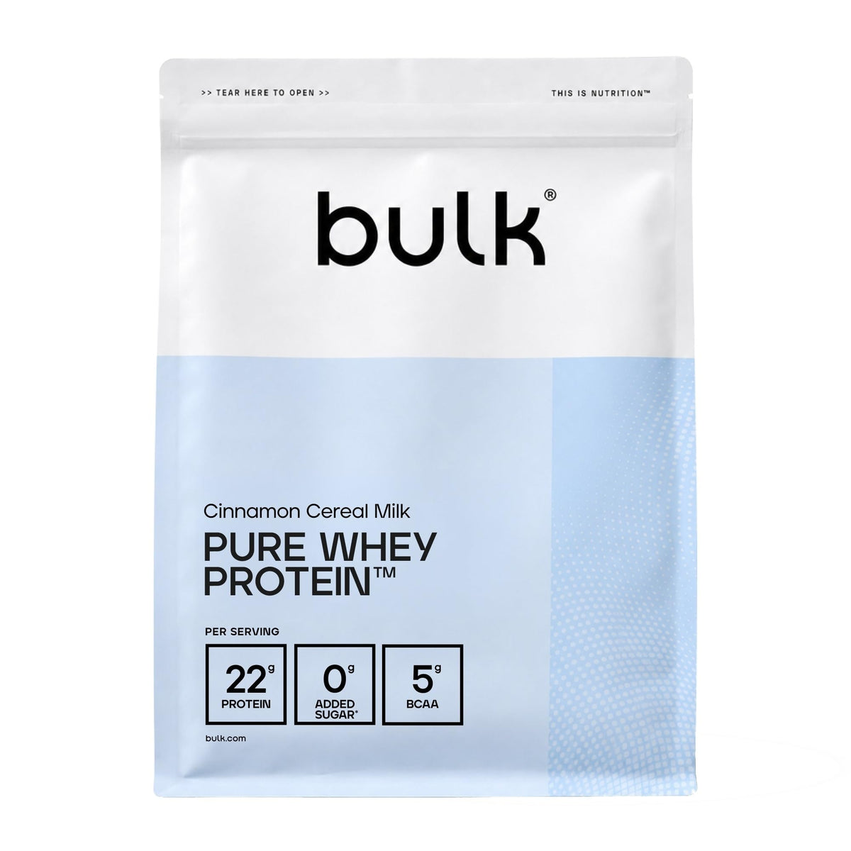 Bulk Pure Whey Protein Powder, Unflavoured, 1kg