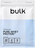 Bulk Pure Whey Protein Powder, Unflavoured, 1kg