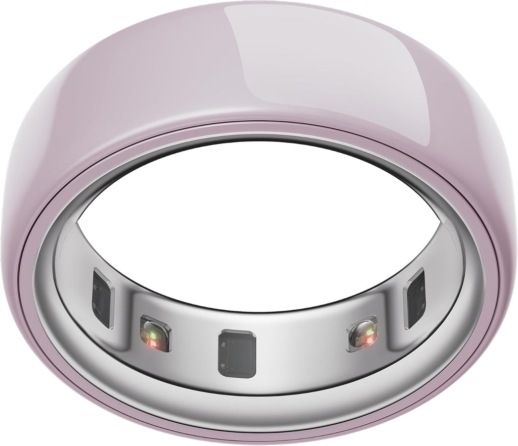 OURA Ring 4 Smart Ring - Ceramic Petal - Size 11