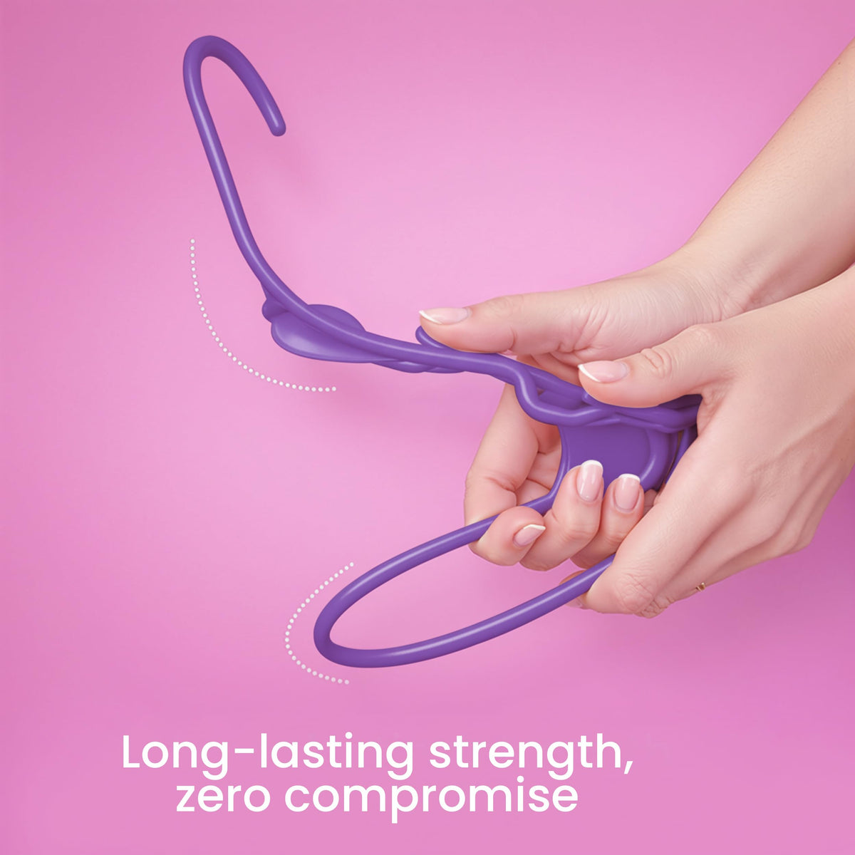 Utopia Home Plastic Hangers 50 Pack – Space Saving Clothes Hanger White