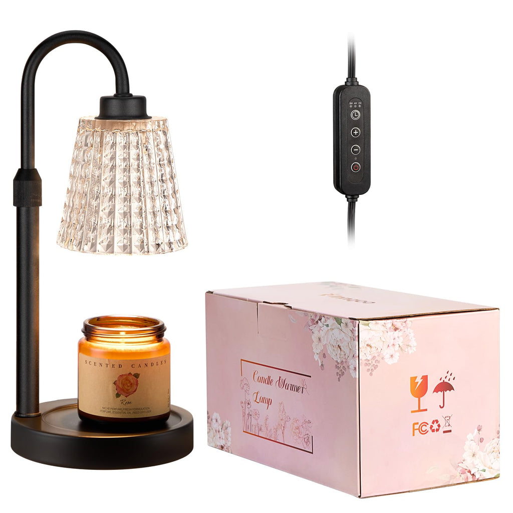Innqoo Candle Warmer Lamp with Timer Home Decor Birthday Gifts for Women