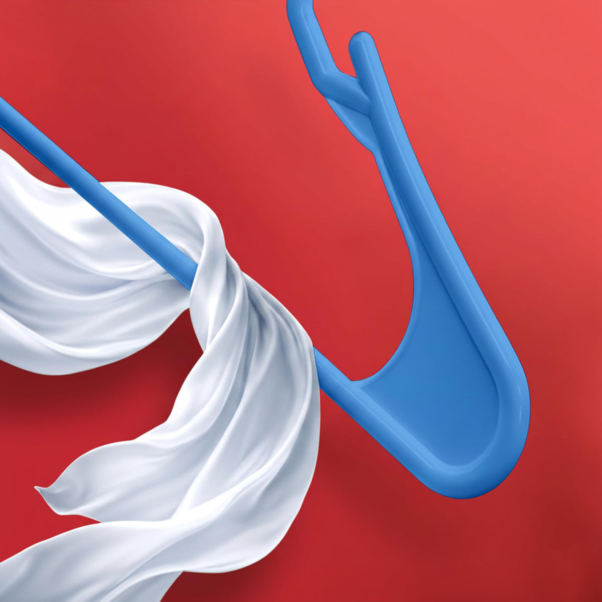 Utopia Home Plastic Hangers 50 Pack – Space Saving Clothes Hanger White