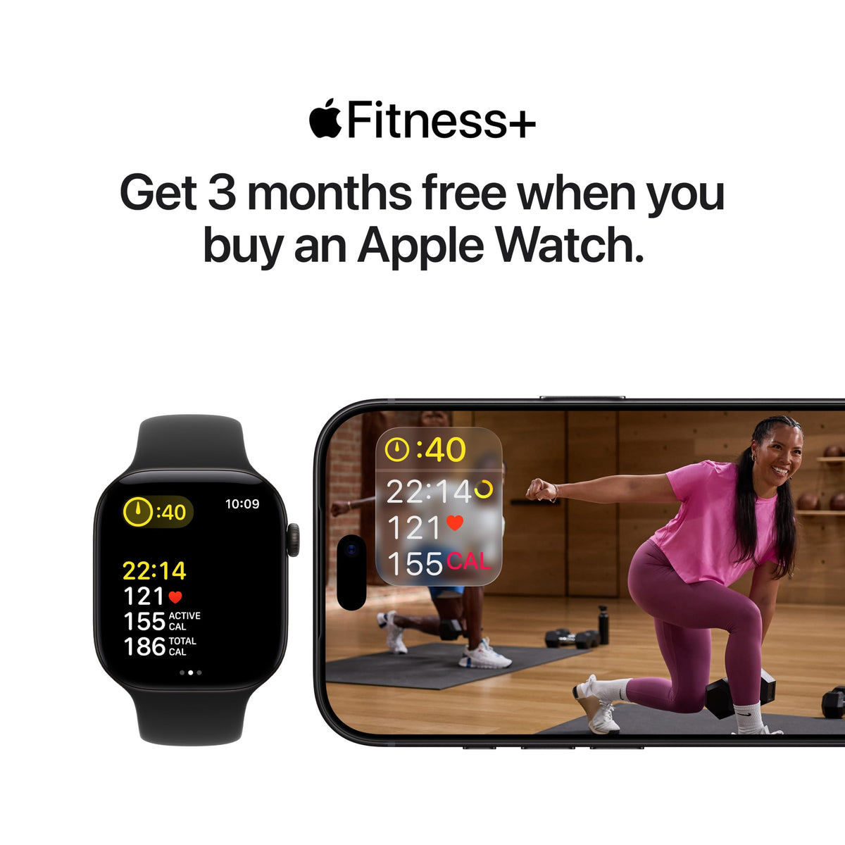 Apple Watch SE 3 [GPS 40mm] Smartwatch with Starlight Aluminum Case with Starlight Sport Band - S/M. Fitness and Sleep Trackers, Heart Rate Monitor, Always-On Display, Water Resistant