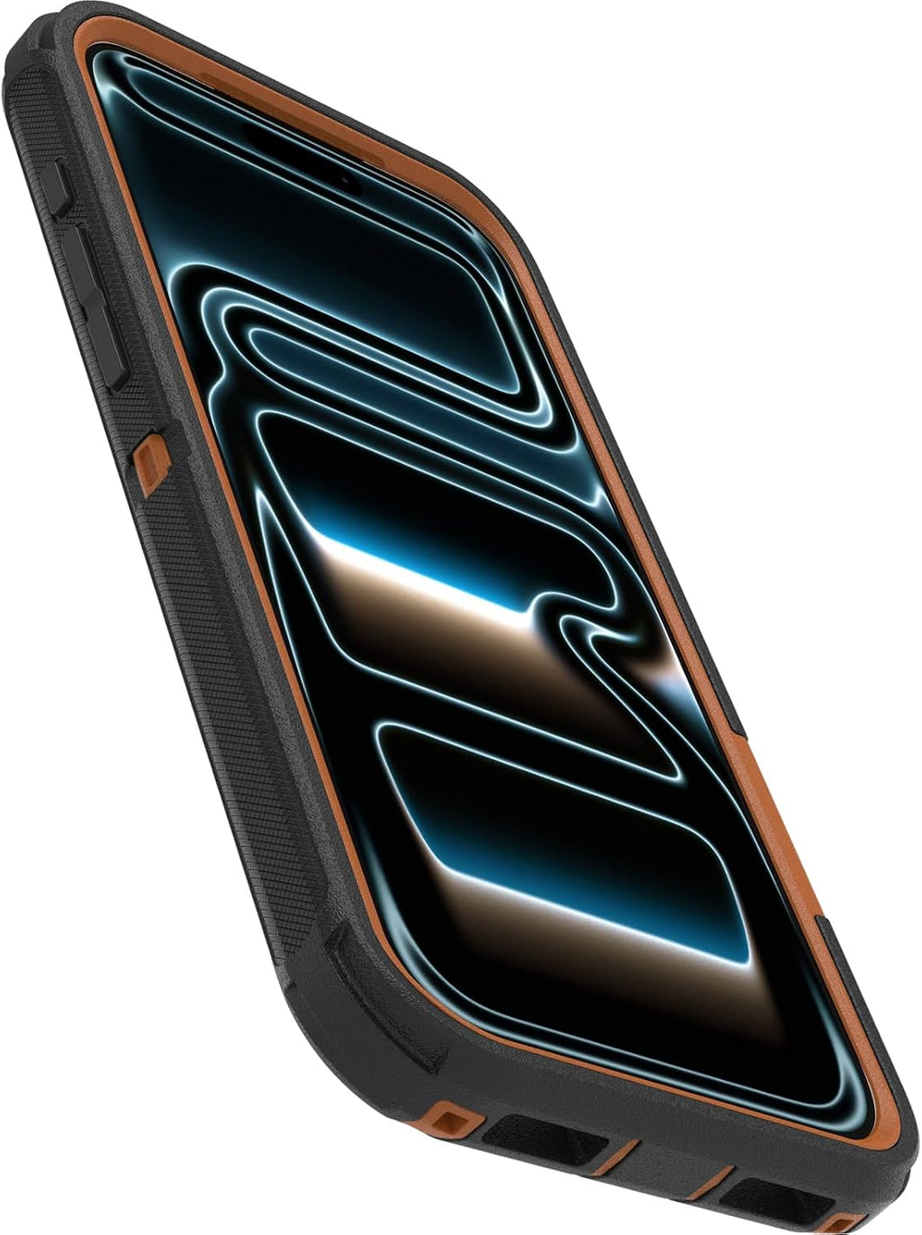OtterBox iPhone Air (Only) - Defender Series Case - Black Shadow (Black & Blue) - Snaps on MagSafe - Tough - Rugged & Durable - Multi-Layer - Impact Absorbing iPhone Case