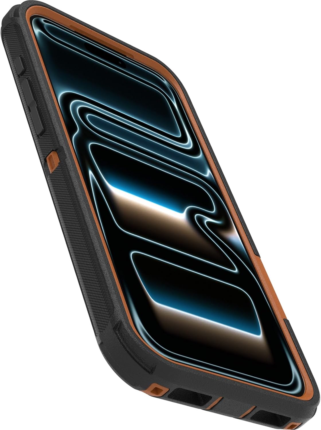 OtterBox iPhone Air (Only) - Defender Series Case - Black Shadow (Black & Blue) - Snaps on MagSafe - Tough - Rugged & Durable - Multi-Layer - Impact Absorbing iPhone Case
