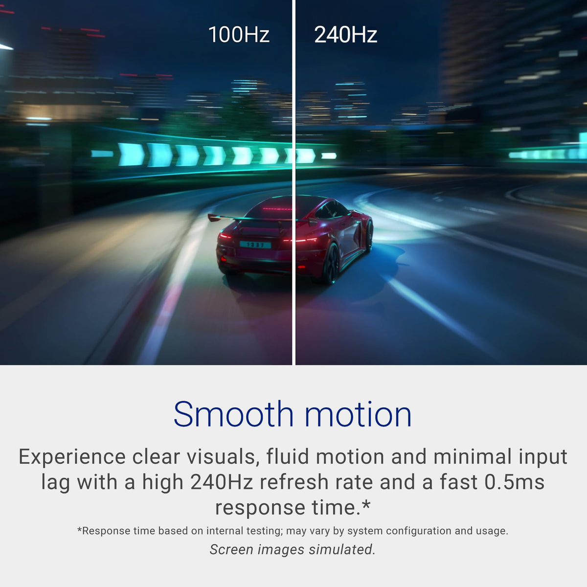Dell 24 Monitor - SE2426H - 23.8-inch FHD (1920x1080) 144Hz 1ms Display, in-Plane Switching (IPS) Technology, AMD FreeSync™, TÜV 3-Star 2X HDMI, Tilt