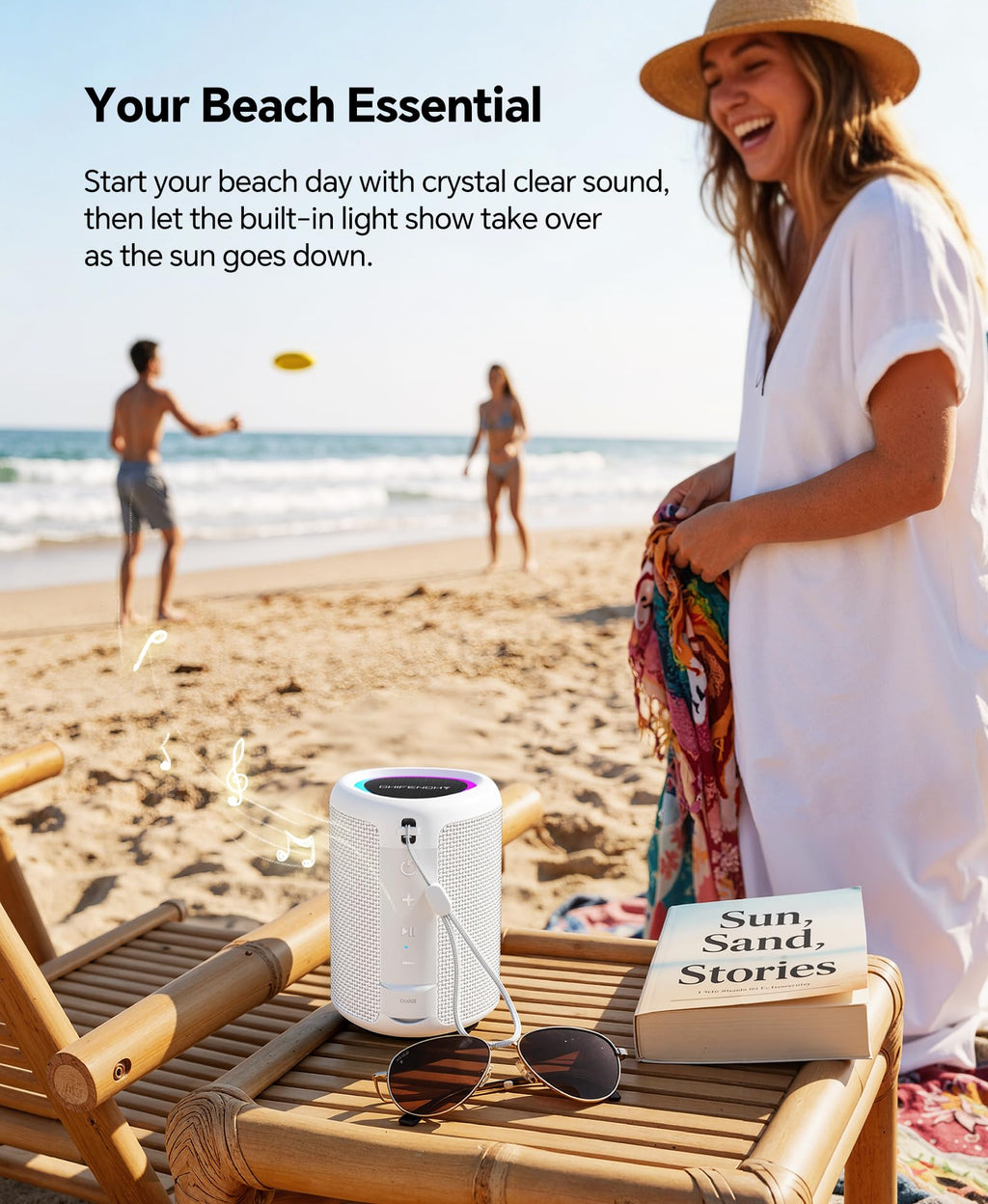 Portable Bluetooth Speaker Gift Ideas: Outdoor Travel Essentials Waterproof