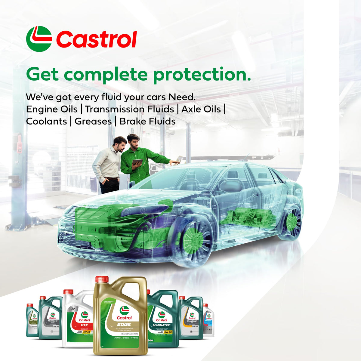 Castrol EDGE 5W-30 LL Advanced Full Synthetic Engine Oil, 5L