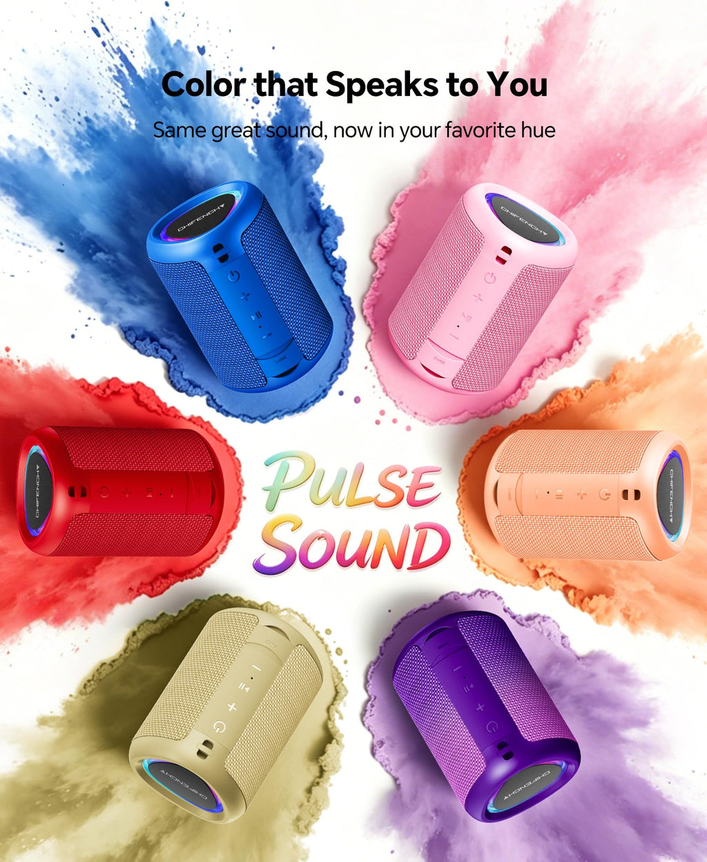 Portable Bluetooth Speaker Gift Ideas: Outdoor Travel Essentials Waterproof