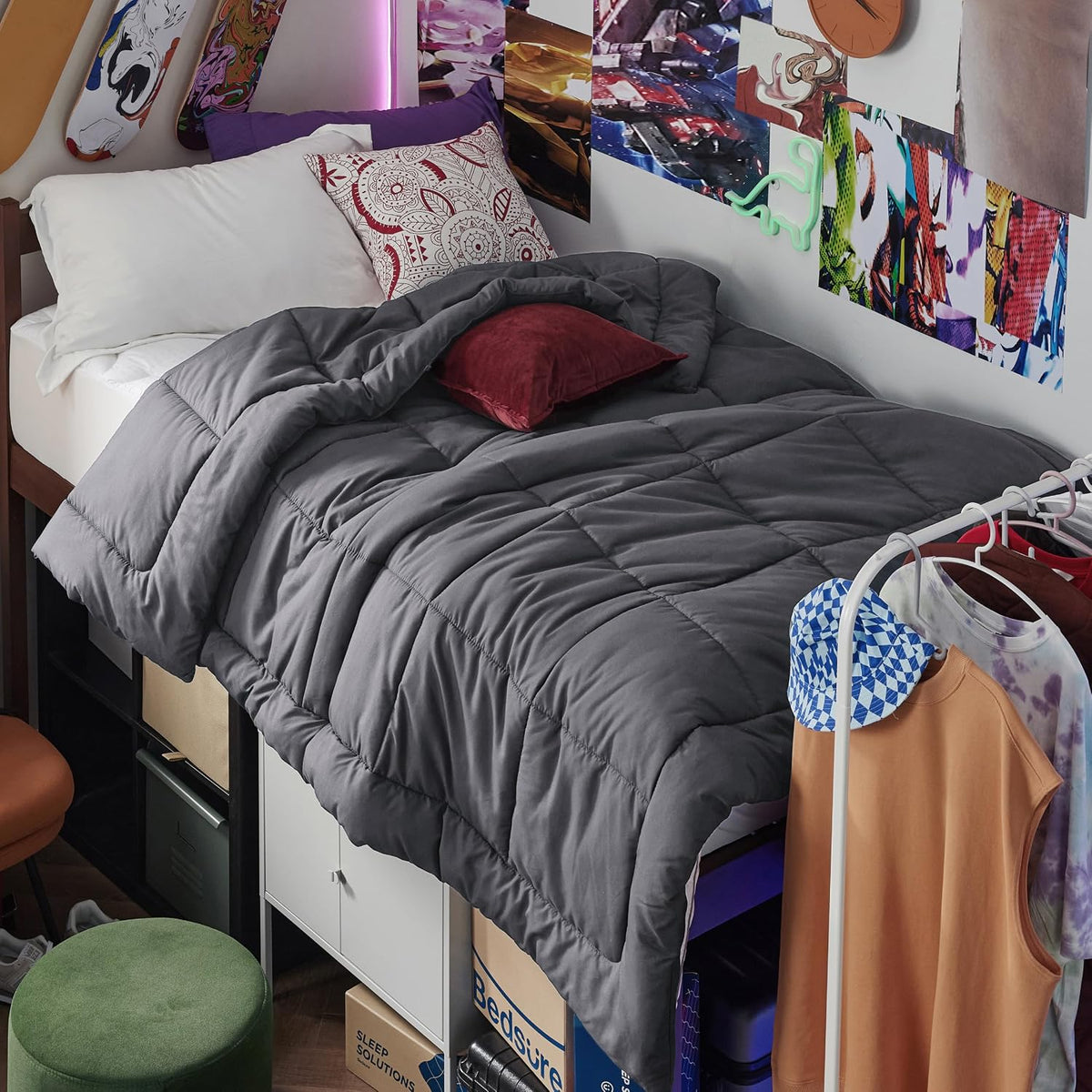 Bedsure Comforter Duvet Insert, Quilted Bedding Blanket, Oeko-TEX
