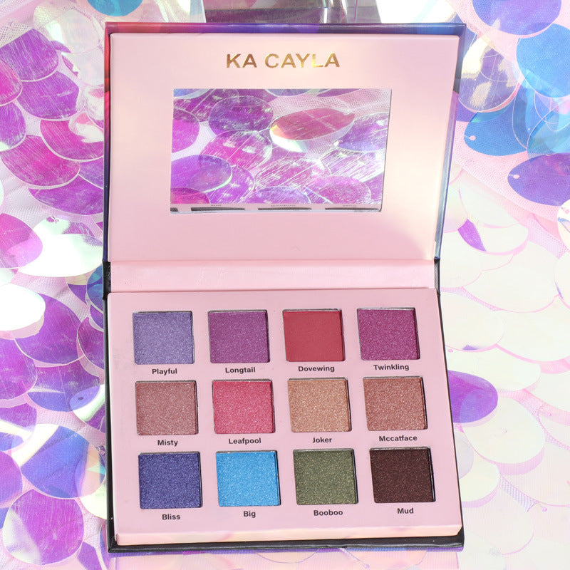 Creative 12-Color Eye Shadow Palette