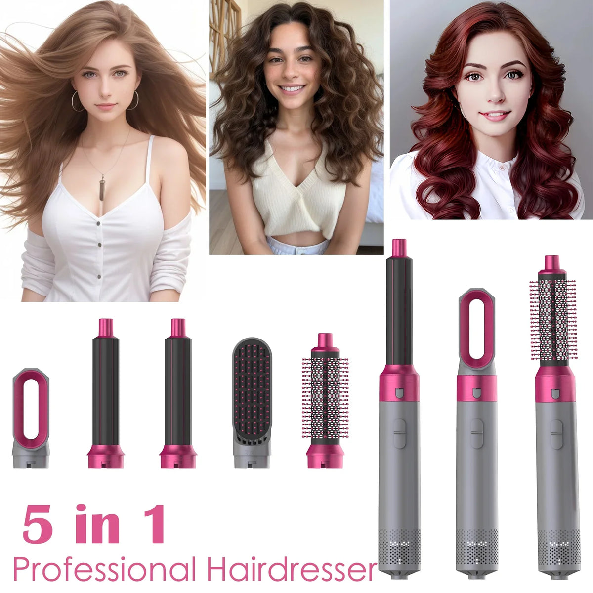 New Hair Dryer Multi Hair Styler