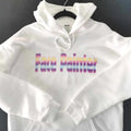 Winter Face Painter Hoodie - White