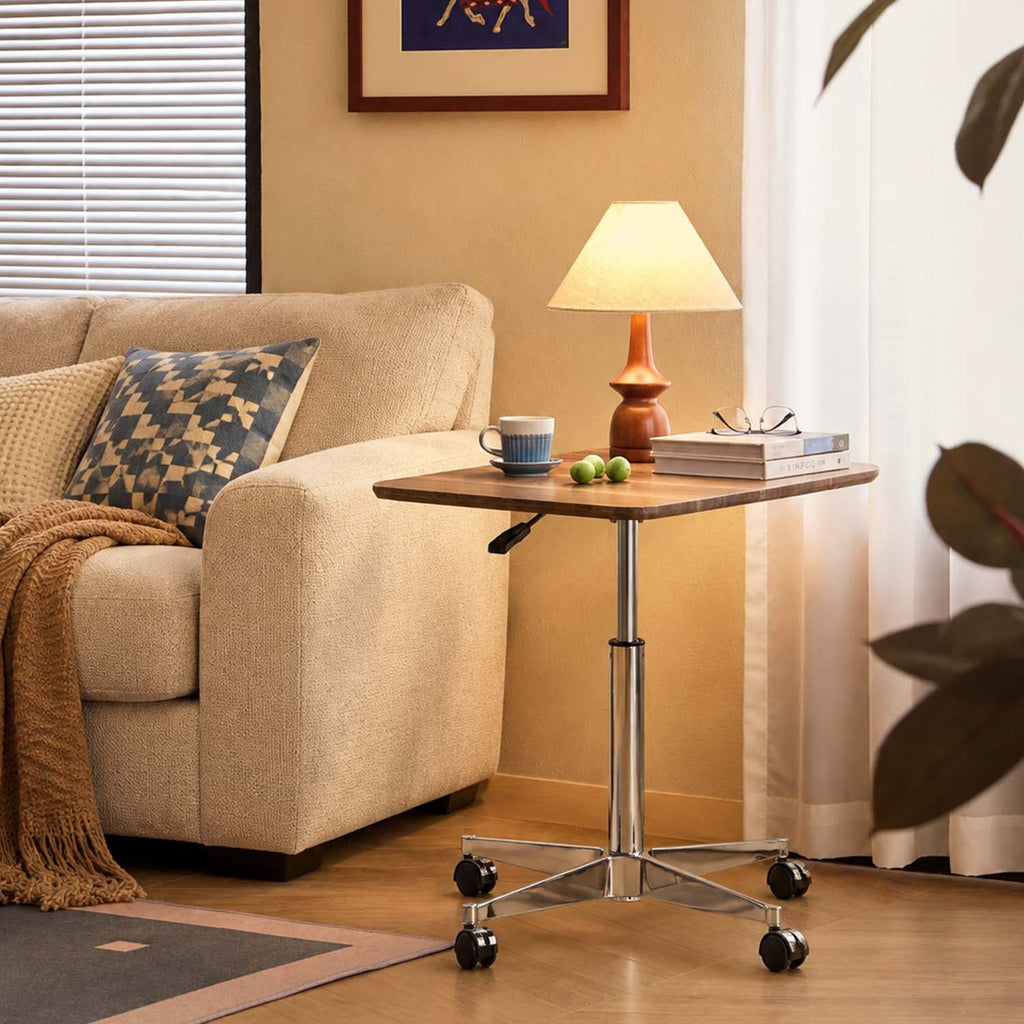 Vesna Square Side Table on Castors